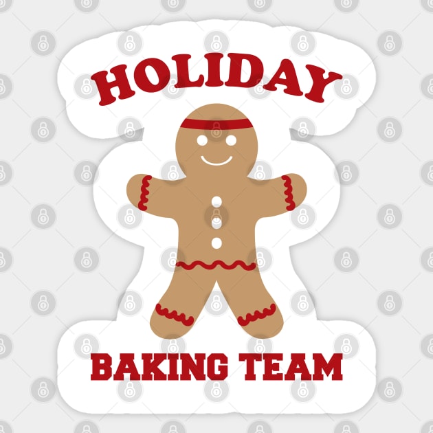 Holiday Baking Team Sticker by Venus Complete